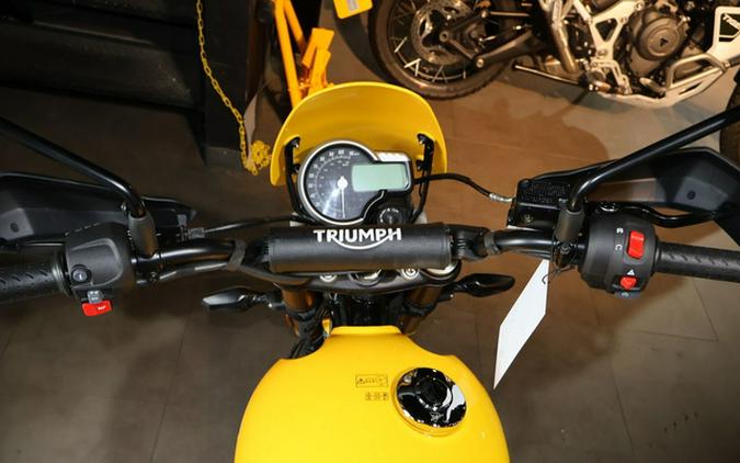 2026 Triumph Scrambler 400 XC Racing Yellow XC