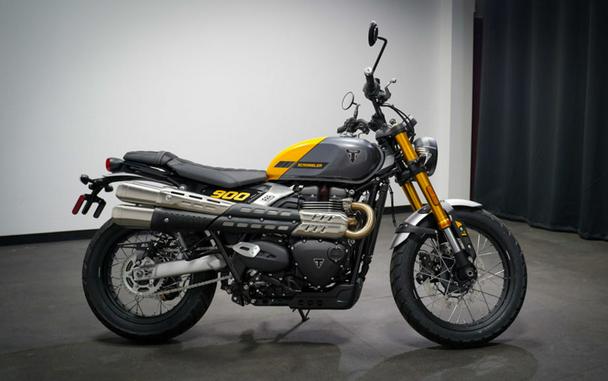 2026 Triumph Scrambler 900 Mineral grey