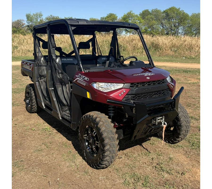 2021 Polaris Ranger Crew XP 1000 Premium Burgundy Metallic