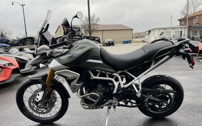 2023 Triumph Tiger 900 Rally Pro Matte Khaki Green