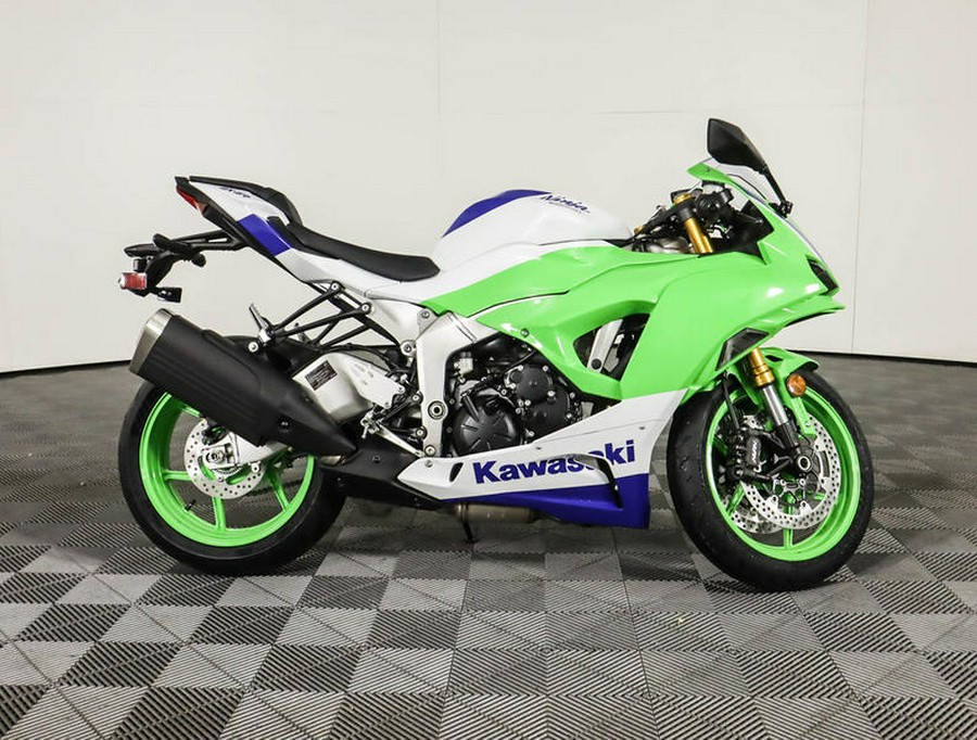 2024 Kawasaki Ninja® ZX™-6R 40th Anniversary Edition ABS