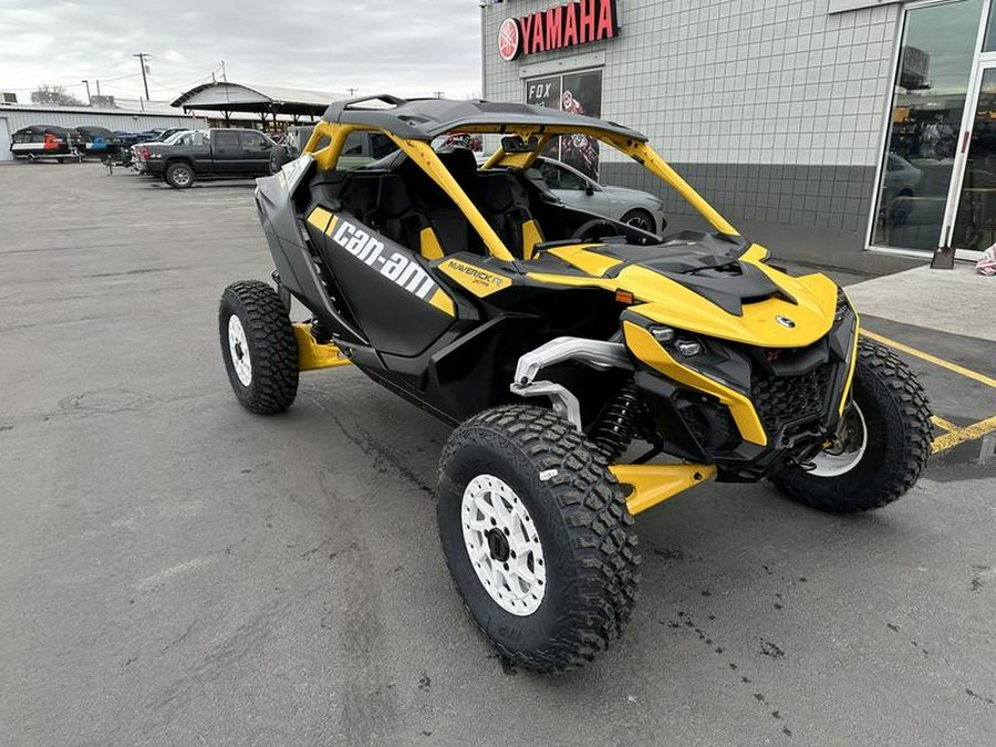 2024 Can-Am® Maverick R X RS Carbon Black & Neo Yellow