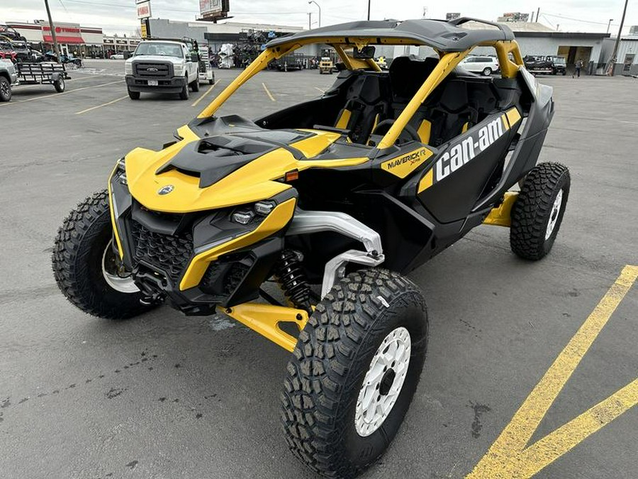 2024 Can-Am® Maverick R X RS Carbon Black & Neo Yellow