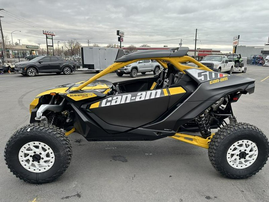 2024 Can-Am® Maverick R X RS Carbon Black & Neo Yellow