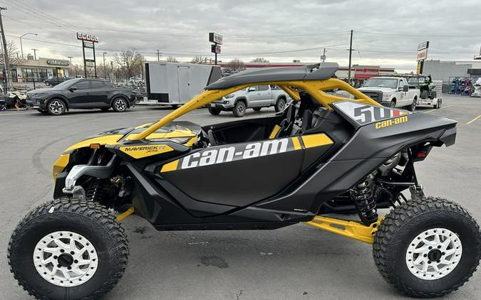 2024 Can-Am® Maverick R X RS Carbon Black & Neo Yellow