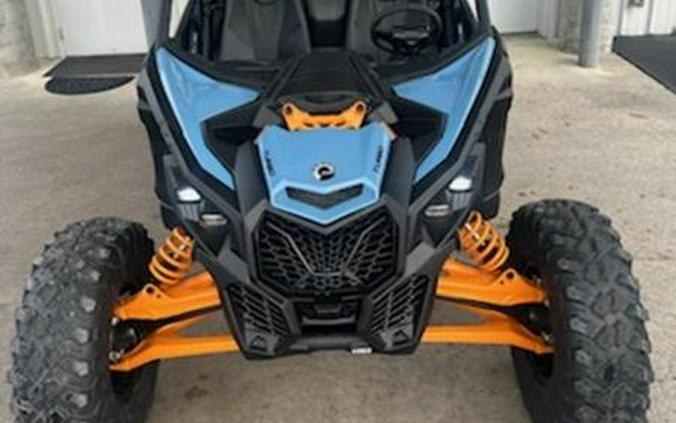 2026 Can-Am® Maverick X3 RS Turbo Scandi Blue & Orange Crush