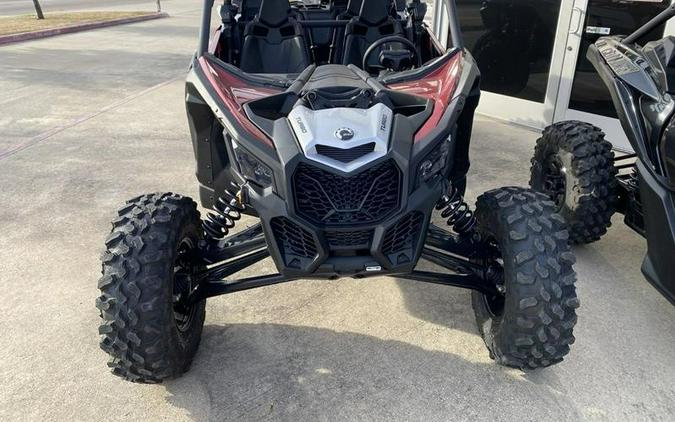 2024 Can-Am® Maverick X3 MAX DS Turbo Fiery Red & Hyper Silver