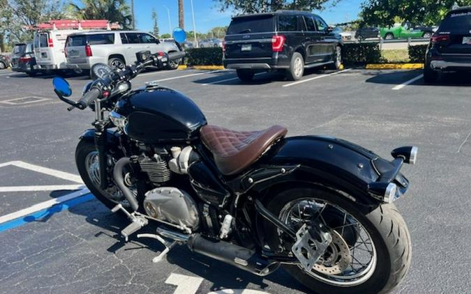 2018 Triumph Bonneville Speedmaster Jet Black