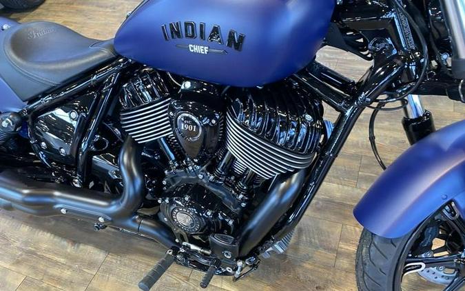 2024 Indian Motorcycle® Chief Dark Horse® Springfield Blue Smoke