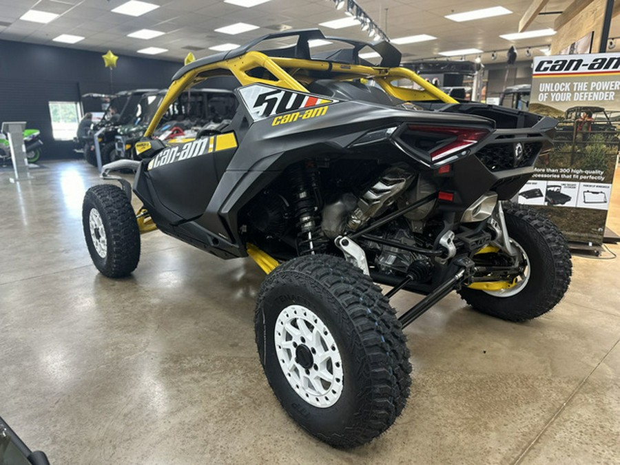 2024 Can-Am Maverick R X RS Carbon Black & Neo Yellow