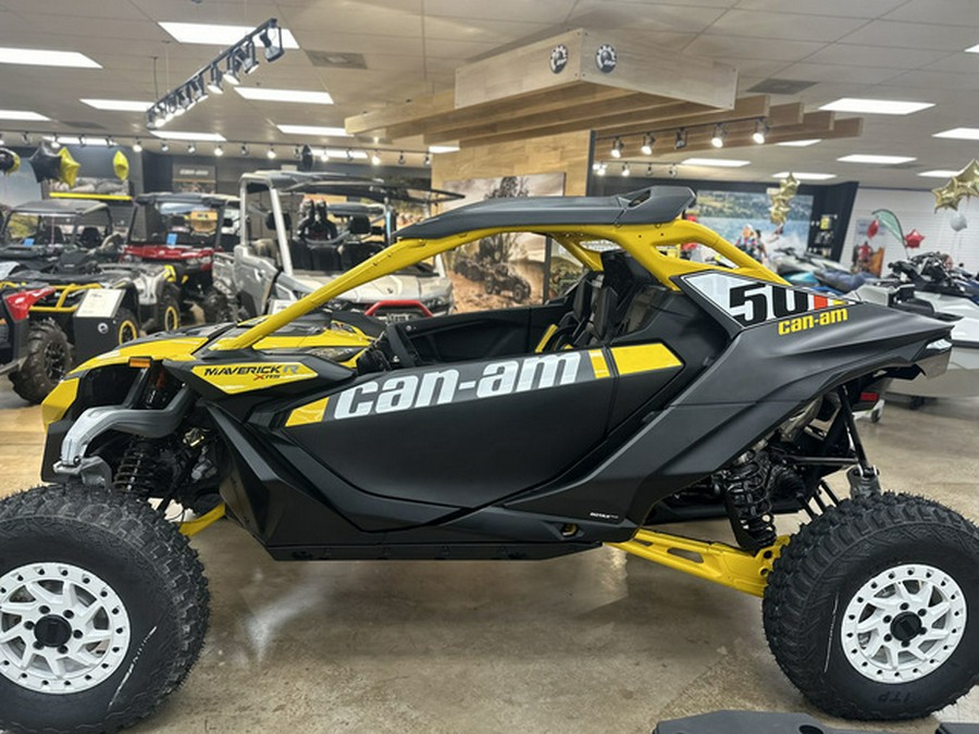 2024 Can-Am Maverick R X RS Carbon Black & Neo Yellow