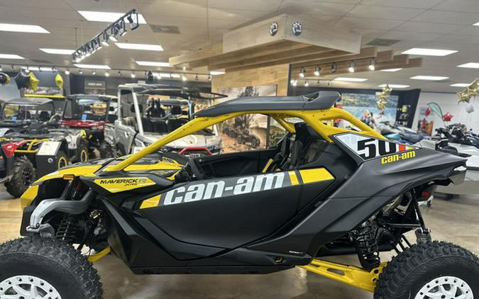 2024 Can-Am Maverick R X RS Carbon Black & Neo Yellow