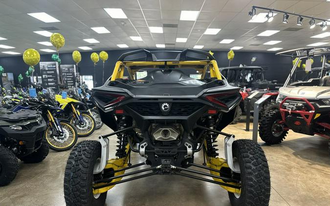 2024 Can-Am Maverick R X RS Carbon Black & Neo Yellow