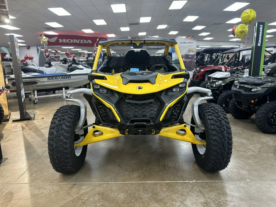 2024 Can-Am Maverick R X RS Carbon Black & Neo Yellow