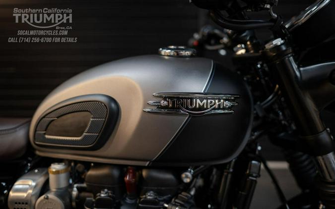 2026 Triumph Bonneville T120 Black Matt silver ice
