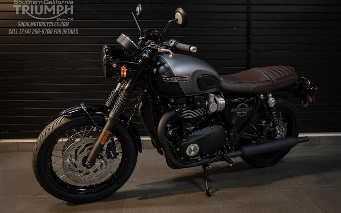 2026 Triumph Bonneville T120 Black Matt silver ice