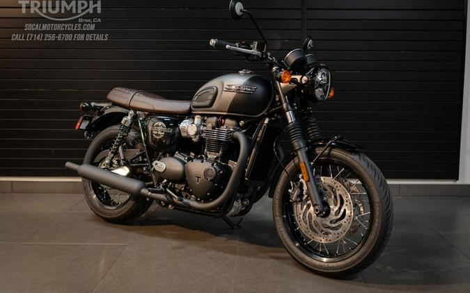 2026 Triumph Bonneville T120 Black Matt silver ice
