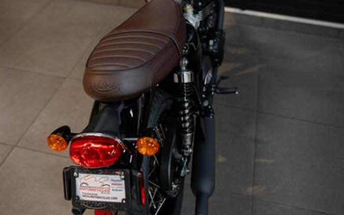 2026 Triumph Bonneville T120 Black Matt silver ice