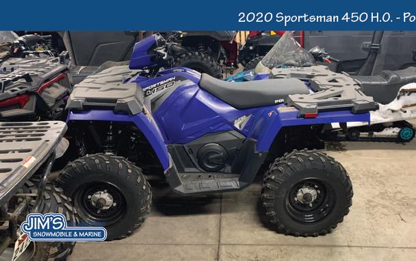 2020 Polaris Sportsman® 450 H.O. Sonic Blue
