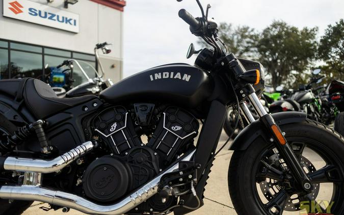 2021 Indian Motorcycle SCOUT BOBBER SIXTY THUNDER BLK SMK 49ST Bobber Sixty