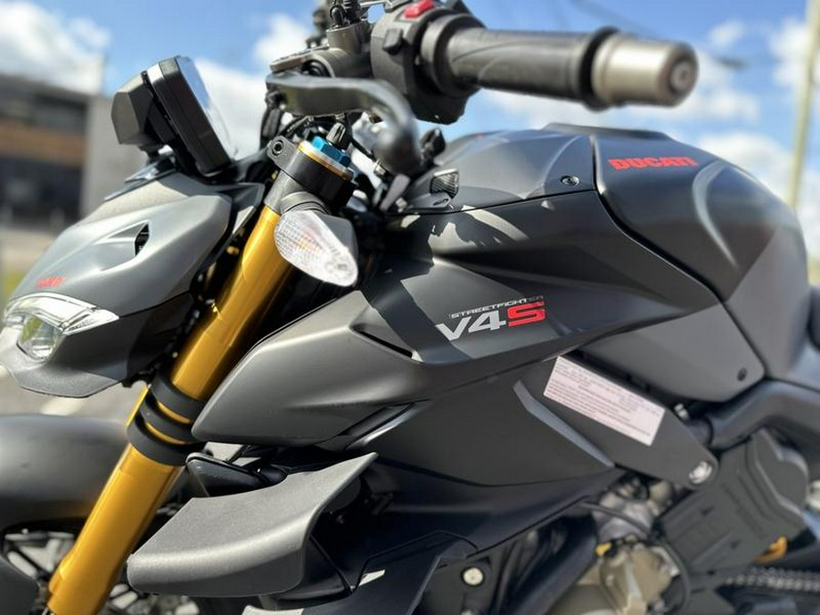 2024 Ducati Streetfighter V4 S Grey & Black