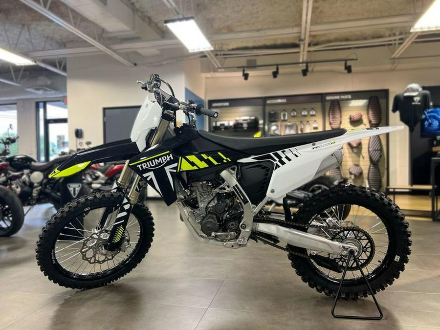 2024 Triumph TF 250-X Racing/Yellow/Black/White