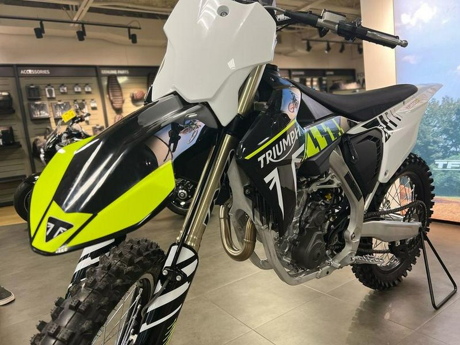 2024 Triumph TF 250-X Racing/Yellow/Black/White