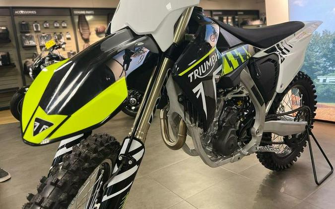 2024 Triumph TF 250-X Racing/Yellow/Black/White