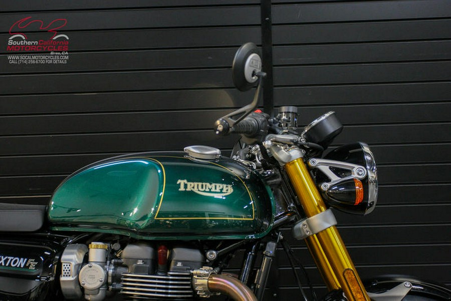 2025 Triumph Thruxton RS Final Edition Competition Green