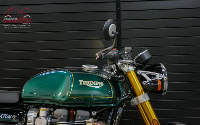 2025 Triumph Thruxton RS Final Edition Competition Green