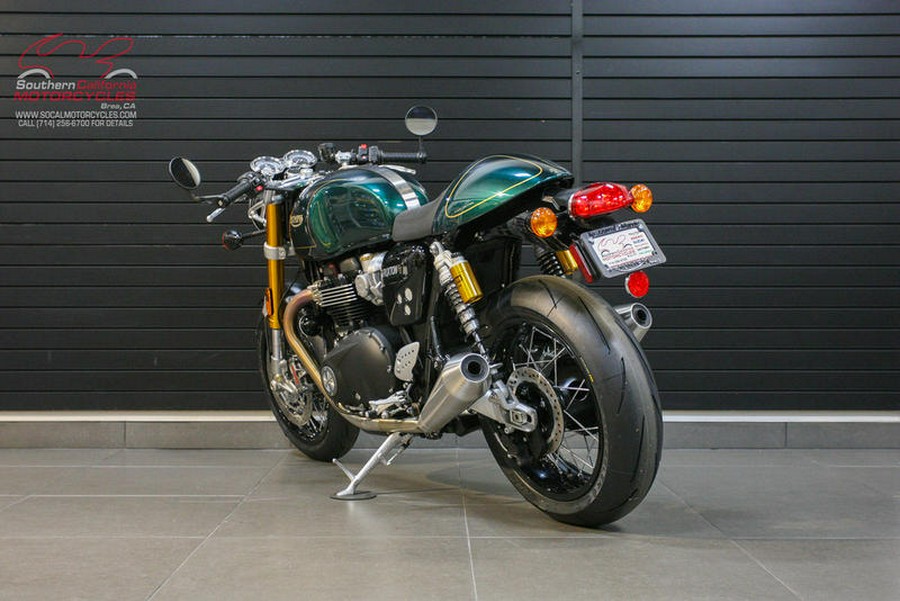 2025 Triumph Thruxton RS Final Edition Competition Green