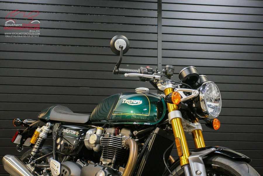 2025 Triumph Thruxton RS Final Edition Competition Green