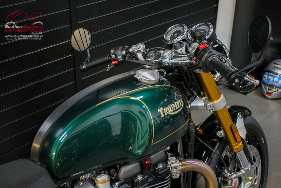 2025 Triumph Thruxton RS Final Edition Competition Green