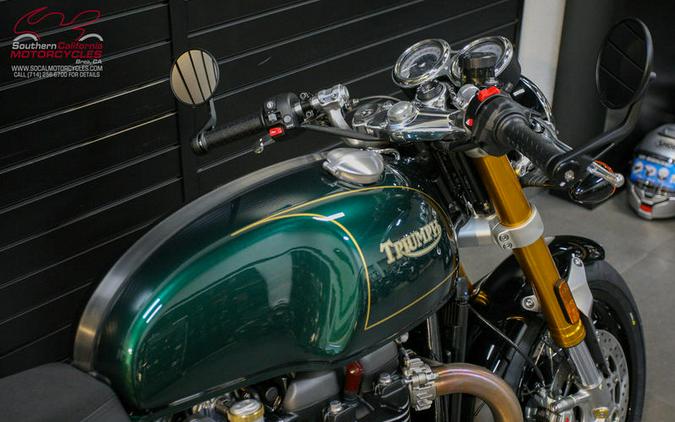 2025 Triumph Thruxton RS Final Edition Competition Green