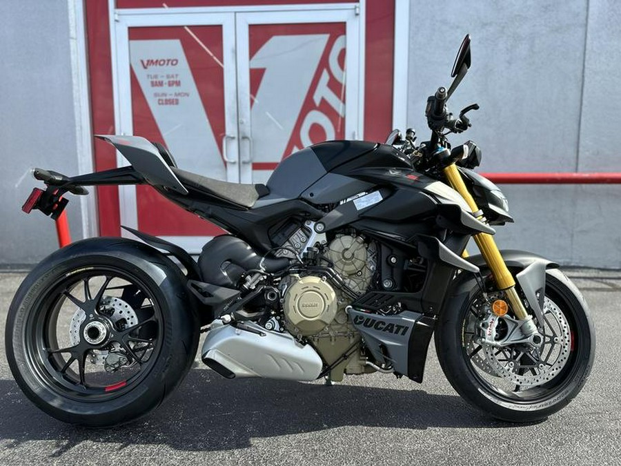 2024 Ducati Streetfighter V4 S Grey & Black