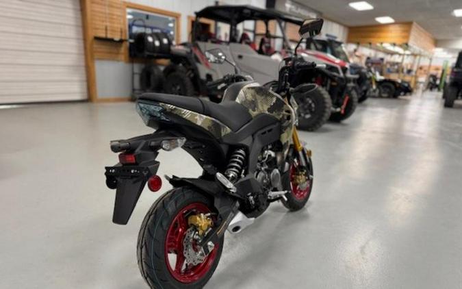 2025 Kawasaki Z125 PRO Cypher Camo Beige