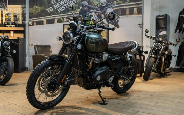 2026 Triumph Scrambler 1200 X Matte Khaki Green