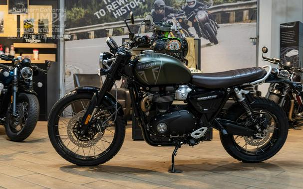 2026 Triumph Scrambler 1200 X Matte Khaki Green