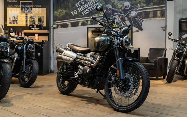 2026 Triumph Scrambler 1200 X Matte Khaki Green