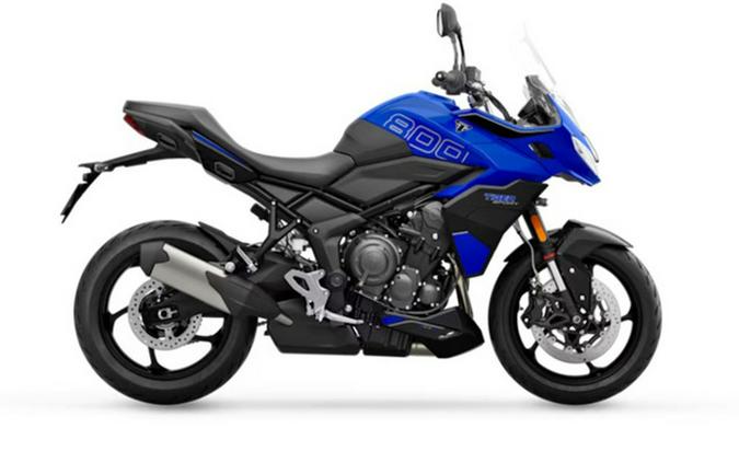2025 Triumph Tiger Sport 800 Caspian Blue Phantom Black