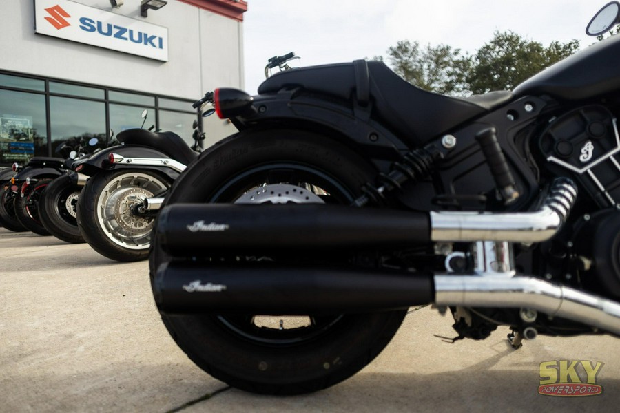 2021 Indian Motorcycle SCOUT BOBBER SIXTY THUNDER BLK SMK 49ST Bobber Sixty