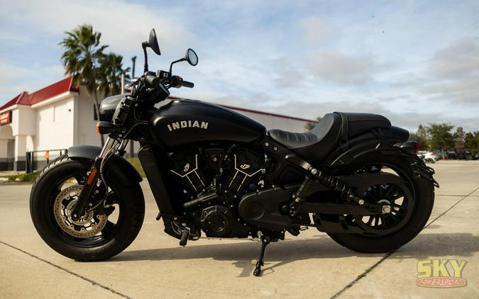 2021 Indian Motorcycle SCOUT BOBBER SIXTY THUNDER BLK SMK 49ST Bobber Sixty