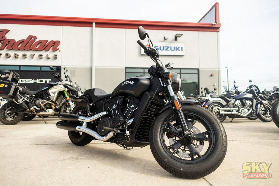 2021 Indian Motorcycle SCOUT BOBBER SIXTY THUNDER BLK SMK 49ST Bobber Sixty