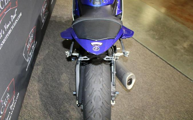 2016 Yamaha YZF-R6 Team Yamaha Blue/Matte Silver