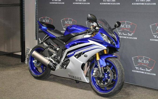2016 Yamaha YZF-R6 Team Yamaha Blue/Matte Silver