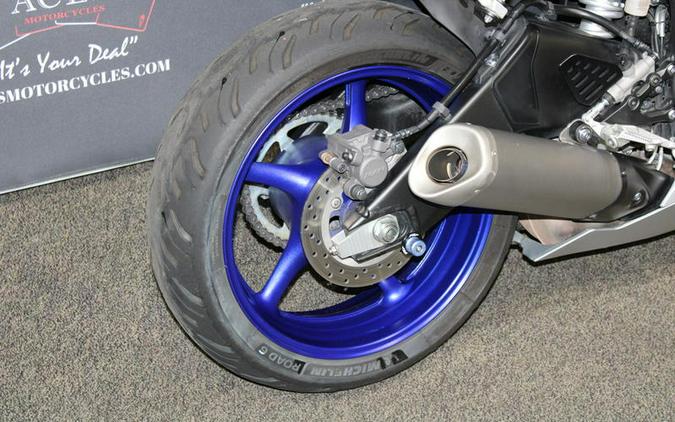 2016 Yamaha YZF-R6 Team Yamaha Blue/Matte Silver