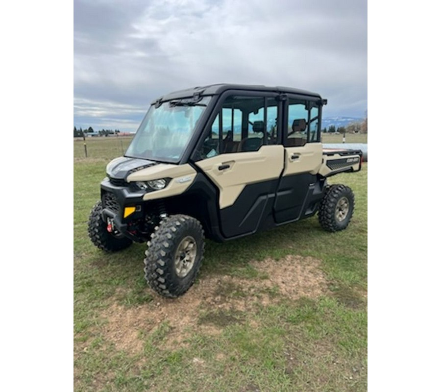 2024 Can-Am® Defender MAX Limited HD10 Desert Tan & Timeless Black