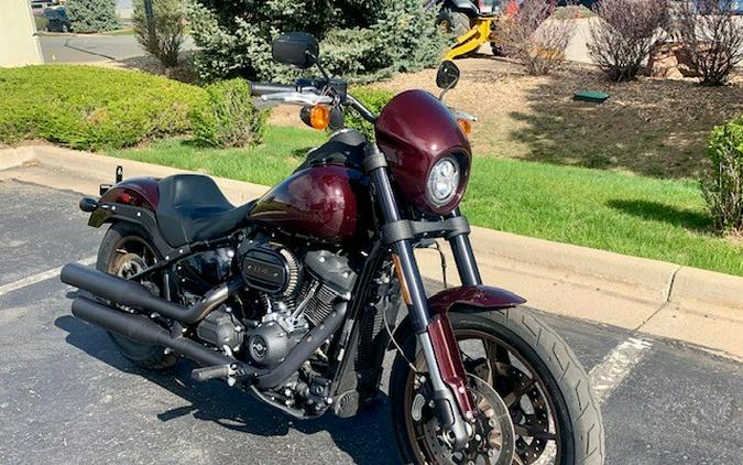 2021 Harley-Davidson Low Rider S Midnight Crimson - Black Finish