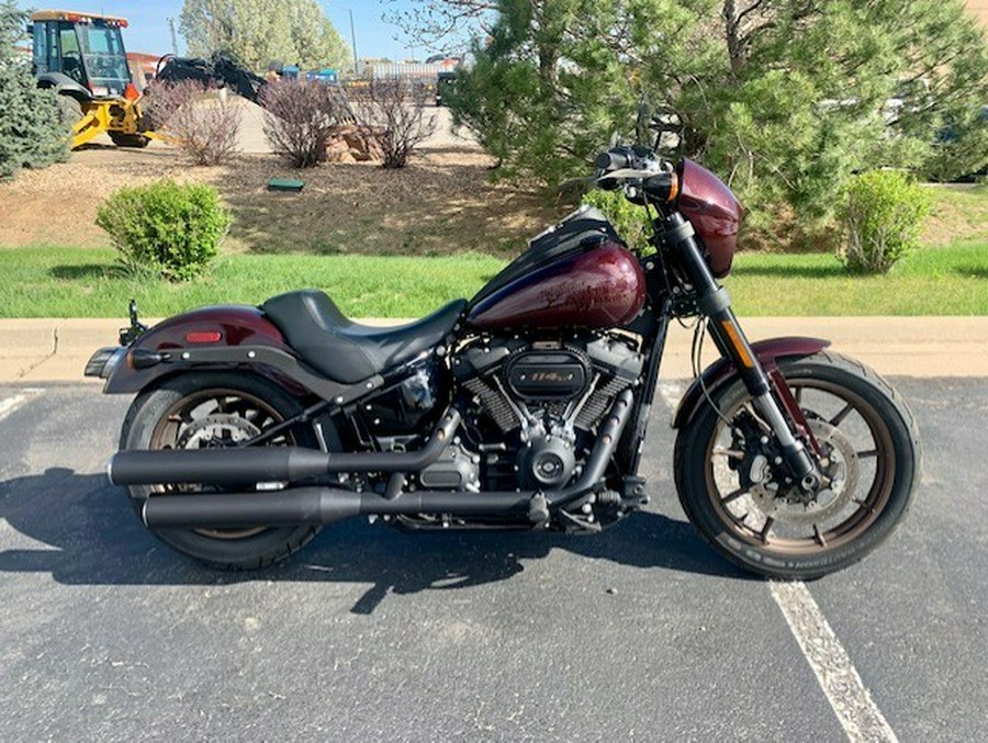 2021 Harley-Davidson Low Rider S Midnight Crimson - Black Finish