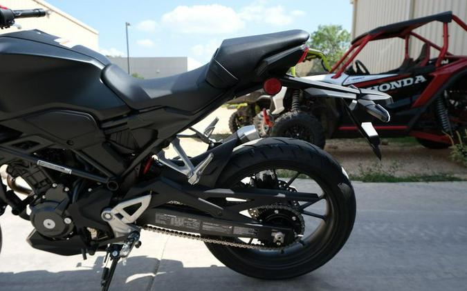 New 2024 HONDA CB300R ABS MATTE BLACK METALLIC